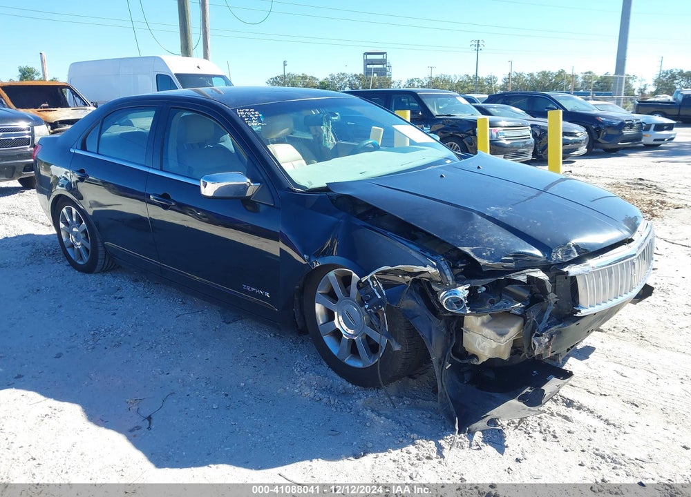 2006 LINCOLN ZEPHYR VIN: 3LNHM26186R653005