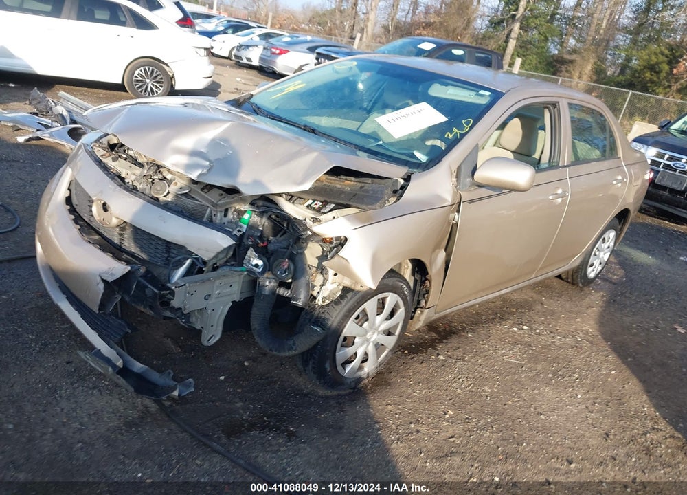 2010 TOYOTA COROLLA LE VIN: 2T1BU4EE9AC533531