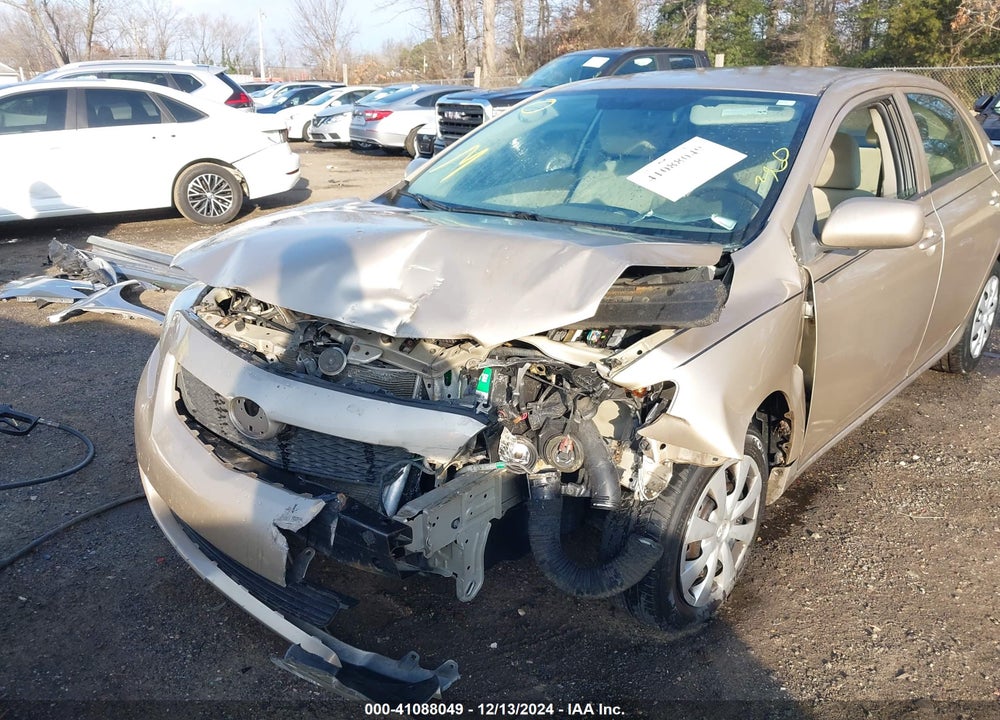 2010 TOYOTA COROLLA LE VIN: 2T1BU4EE9AC533531