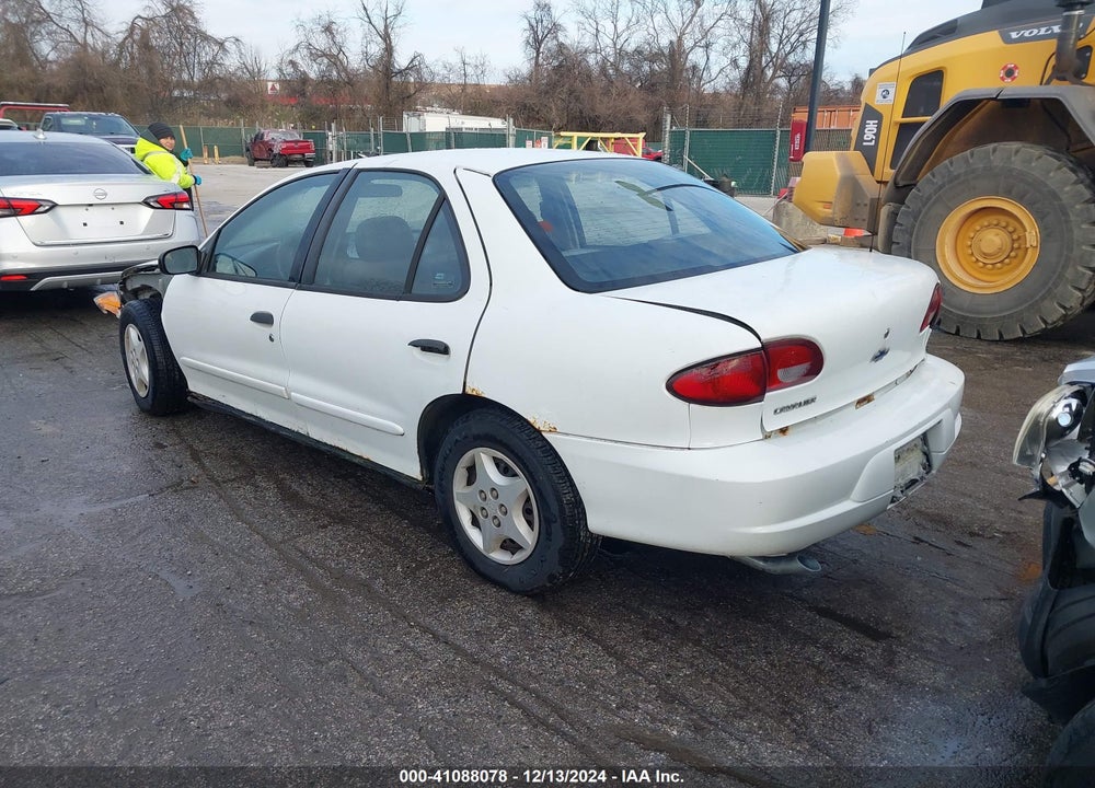 2000 CHEVROLET CAVALIER VIN: 1G1JC524XY7411474