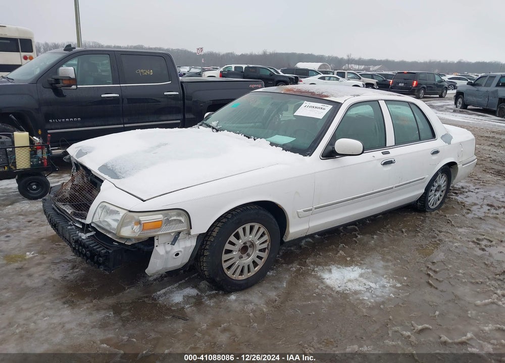 2008 MERCURY GRAND MARQUIS LS VIN: 2MEFM75VX8X624847