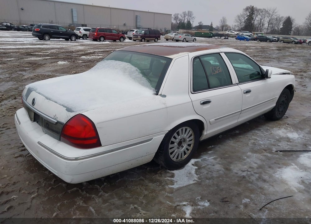 2008 MERCURY GRAND MARQUIS LS VIN: 2MEFM75VX8X624847