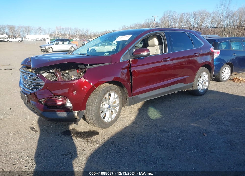 2020 FORD EDGE TITANIUM VIN: 2FMPK4K93LBB25620