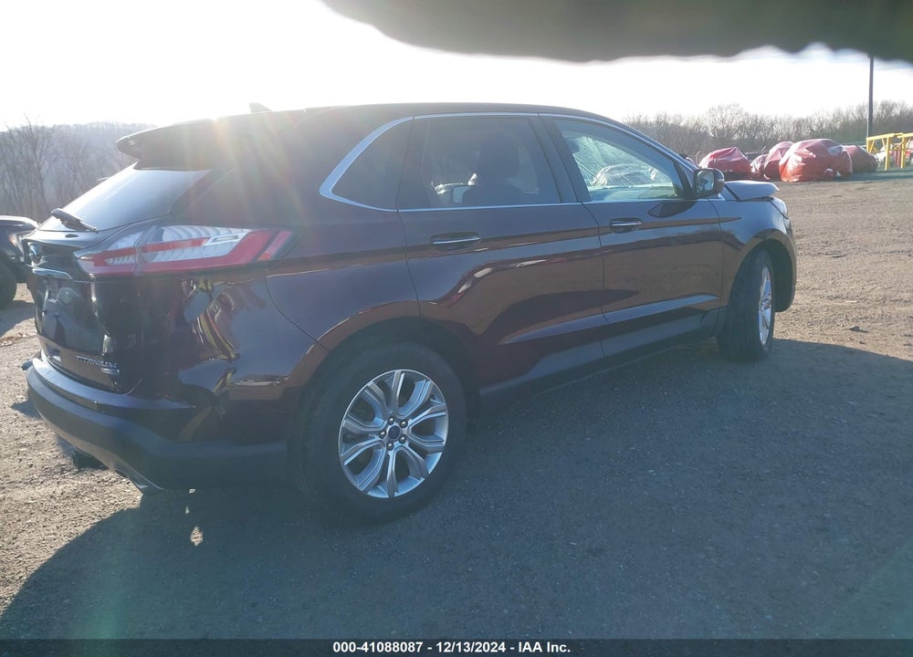 2020 FORD EDGE TITANIUM VIN: 2FMPK4K93LBB25620