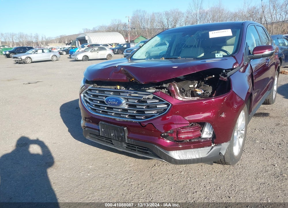 2020 FORD EDGE TITANIUM VIN: 2FMPK4K93LBB25620