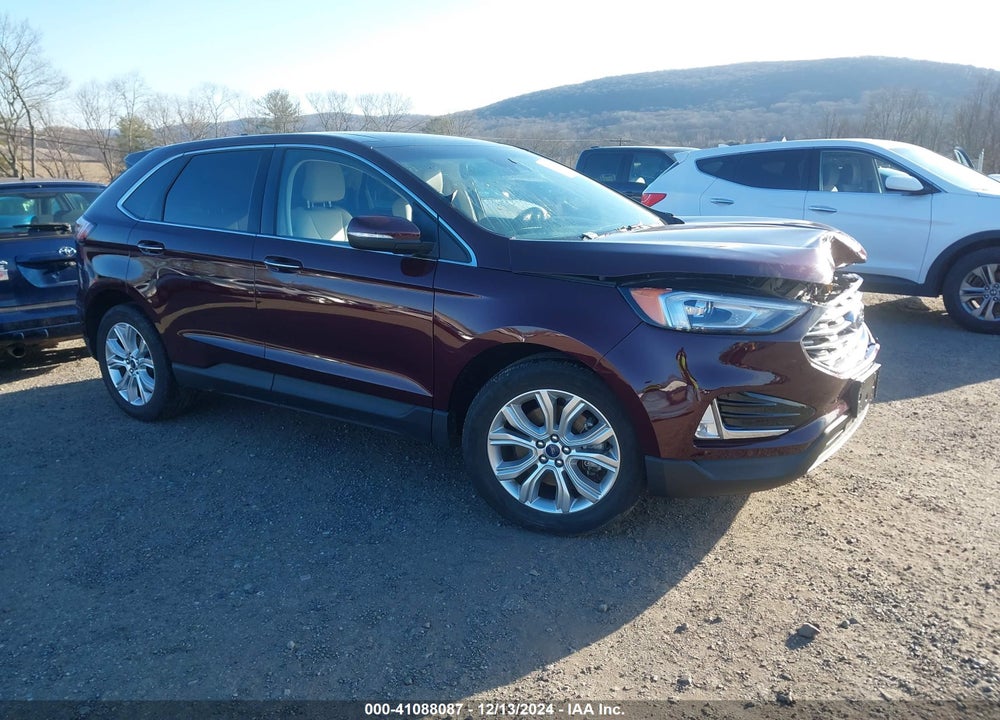 2020 FORD EDGE TITANIUM VIN: 2FMPK4K93LBB25620