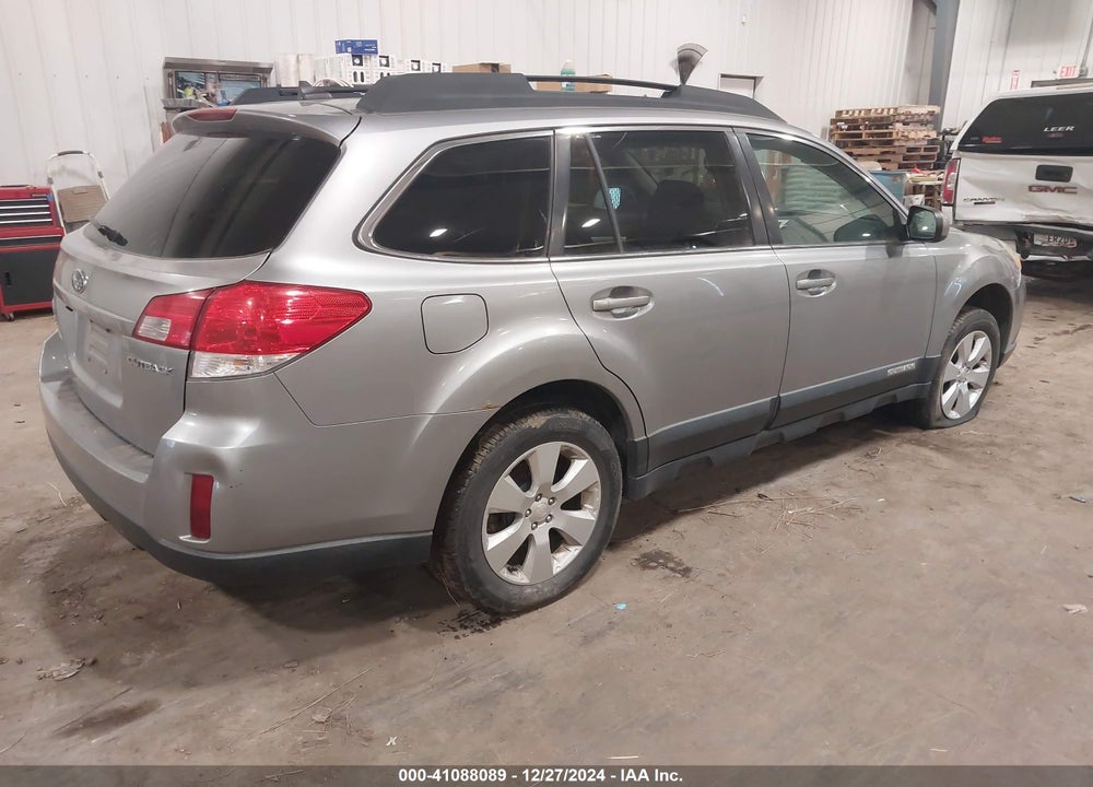2011 SUBARU OUTBACK 2.5I PREMIUM VIN: 4S4BRCHC9B3444716