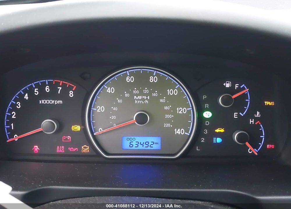 2008 HYUNDAI ELANTRA GLS/SE VIN: KMHDU46D18U542747