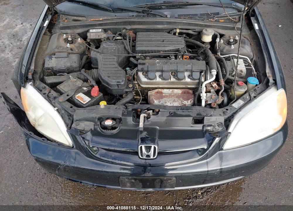 2001 HONDA CIVIC EX VIN: 1HGEM22981L026428