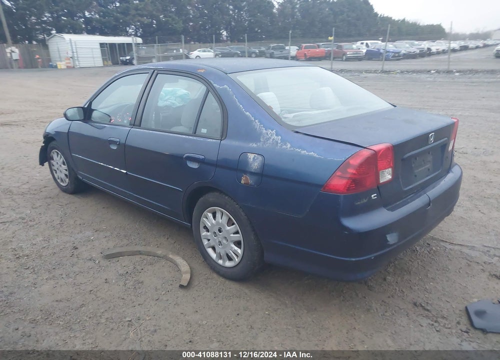 2004 HONDA CIVIC LX VIN: 2HGES16614H540705