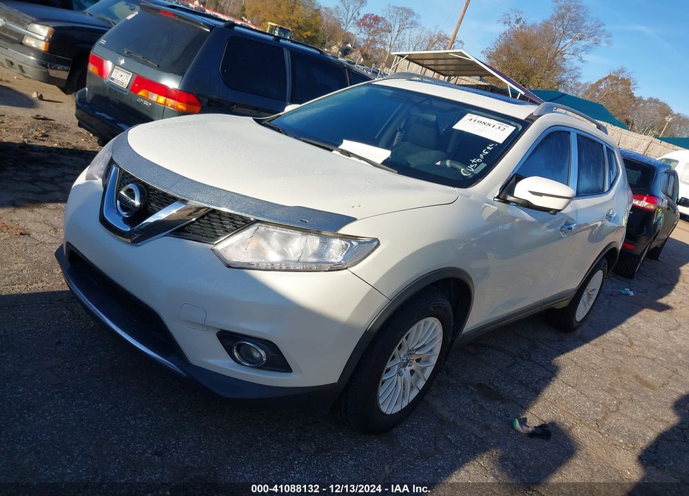 2016 NISSAN ROGUE SV VIN: 5N1AT2MT2GC840202