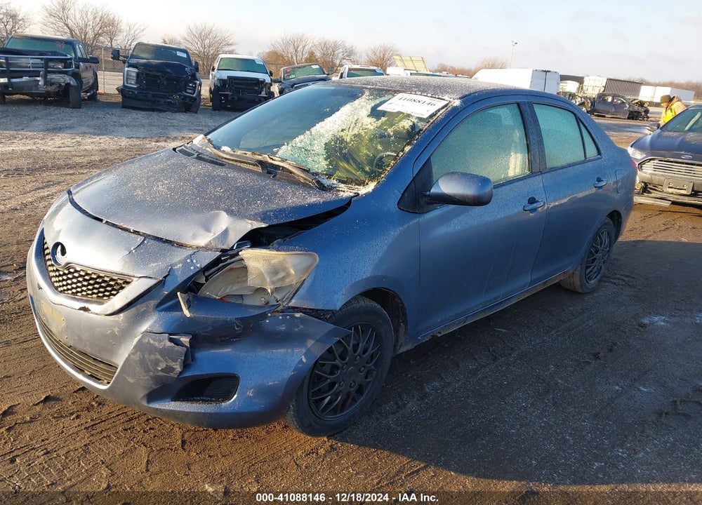 2010 TOYOTA YARIS VIN: JTDBT4K38A1360160