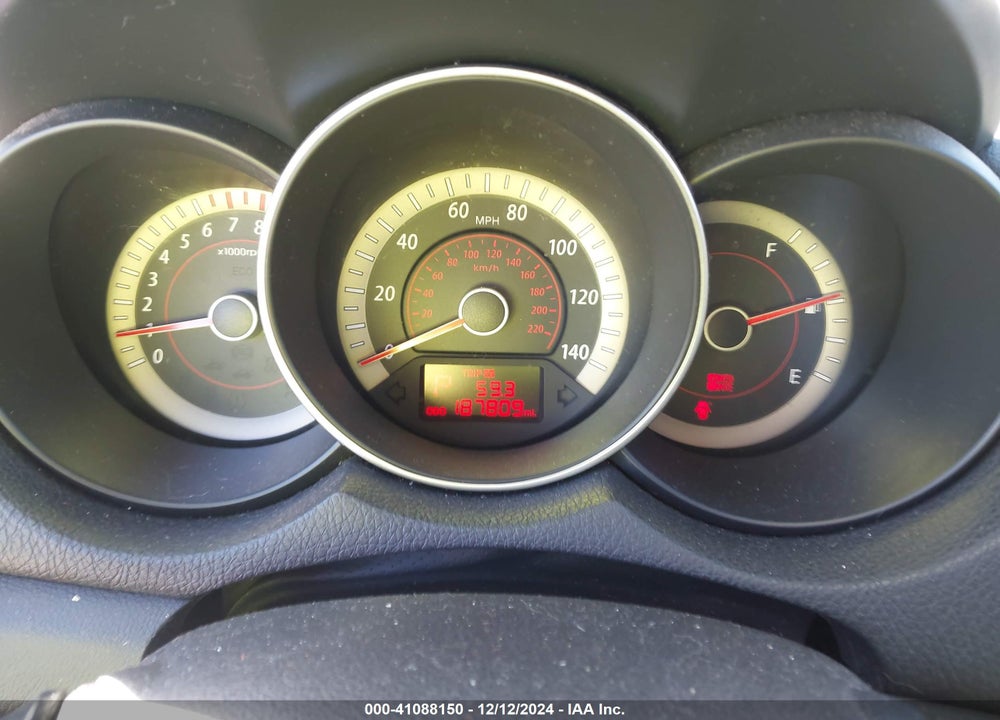2012 KIA FORTE EX VIN: KNAFU5A22C5489839