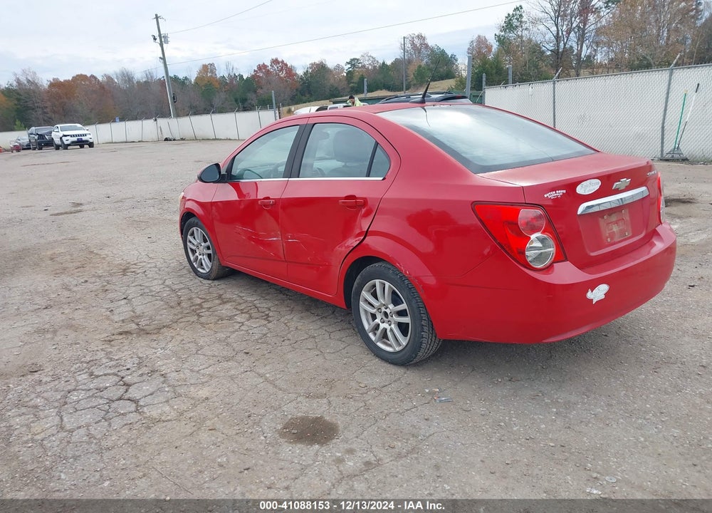 2012 CHEVROLET SONIC VIN: 1G1JC5SH2C4170815