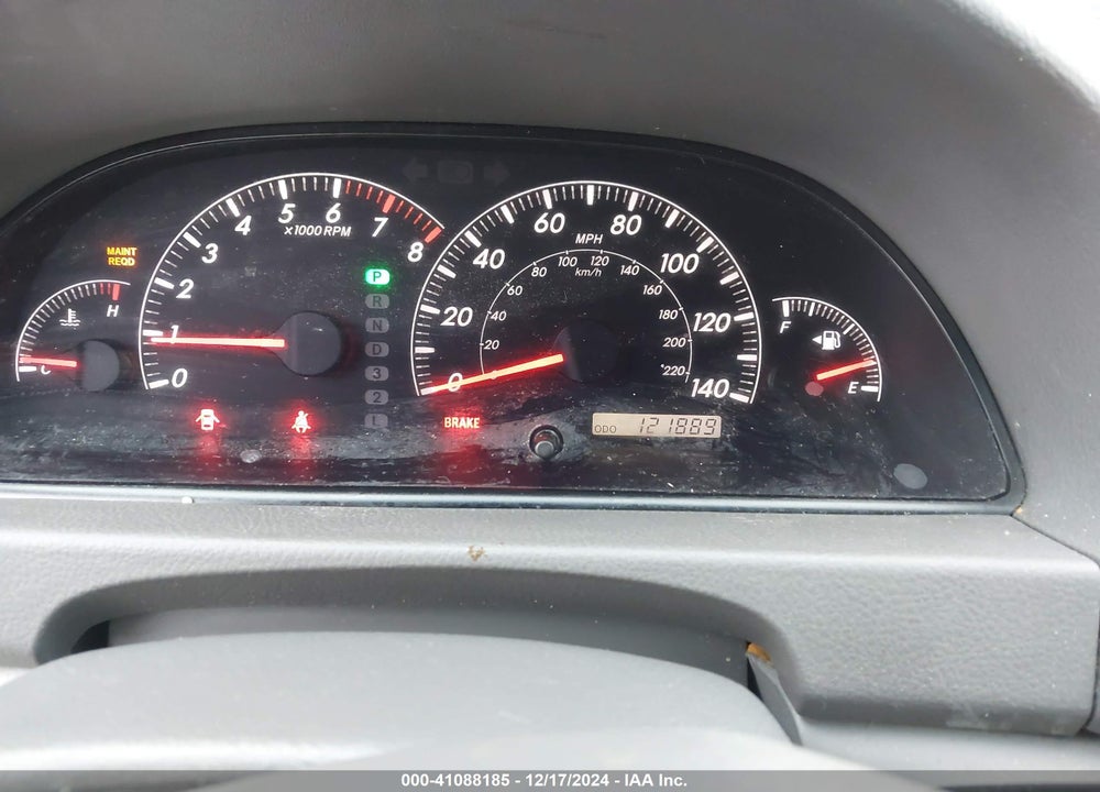 2005 TOYOTA CAMRY LE V6 VIN: 4T1BF32K05U085165