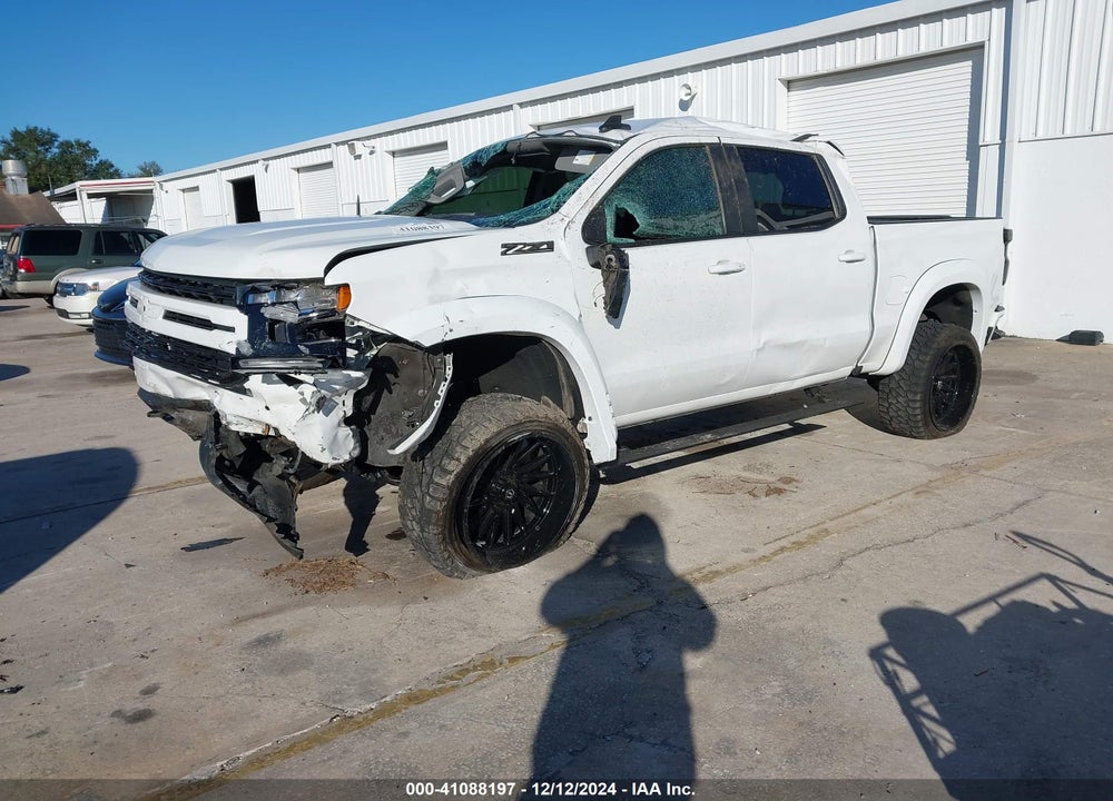 2021 CHEVROLET SILVERADO 1500 4WD SHORT BED RST VIN: 3GCUYEED9MG164562