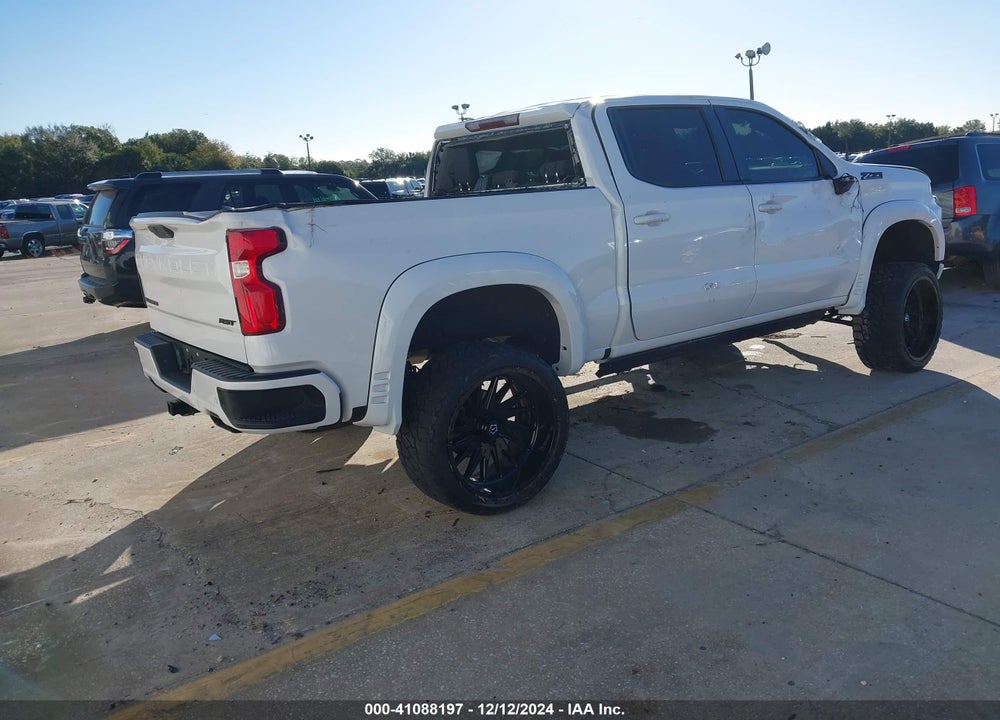 2021 CHEVROLET SILVERADO 1500 4WD SHORT BED RST VIN: 3GCUYEED9MG164562