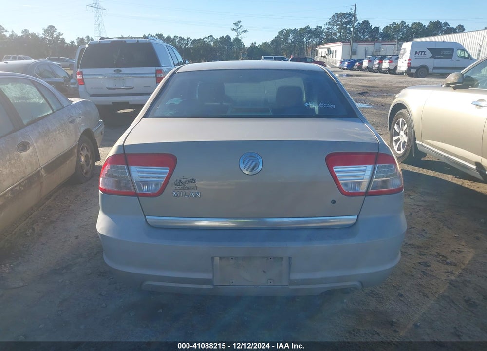 2006 MERCURY MILAN VIN: 3MEFM07Z66R614089