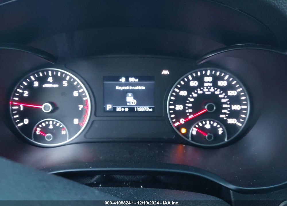 2019 KIA OPTIMA EX VIN: 5XXGU4L13KG303631