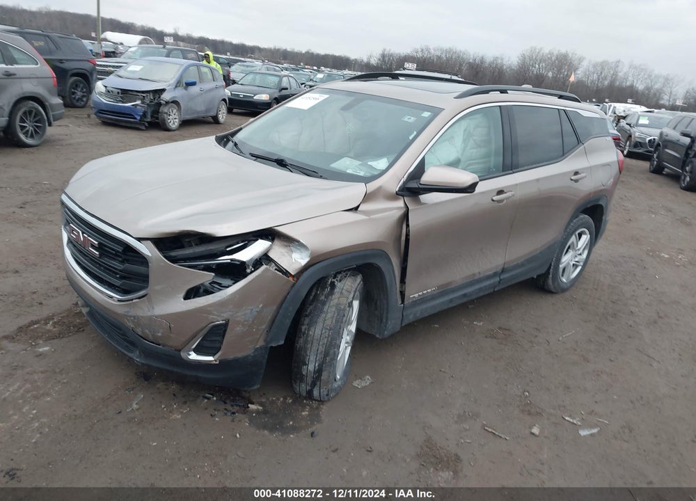 2018 GMC TERRAIN SLE VIN: 3GKALMEV4JL287682