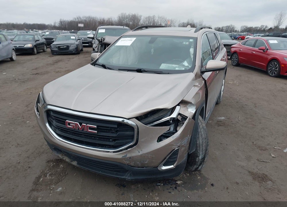2018 GMC TERRAIN SLE VIN: 3GKALMEV4JL287682