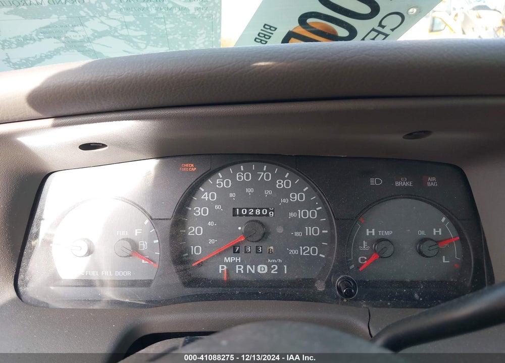 2003 MERCURY GRAND MARQUIS GS VIN: 2MEFM74W13X671946