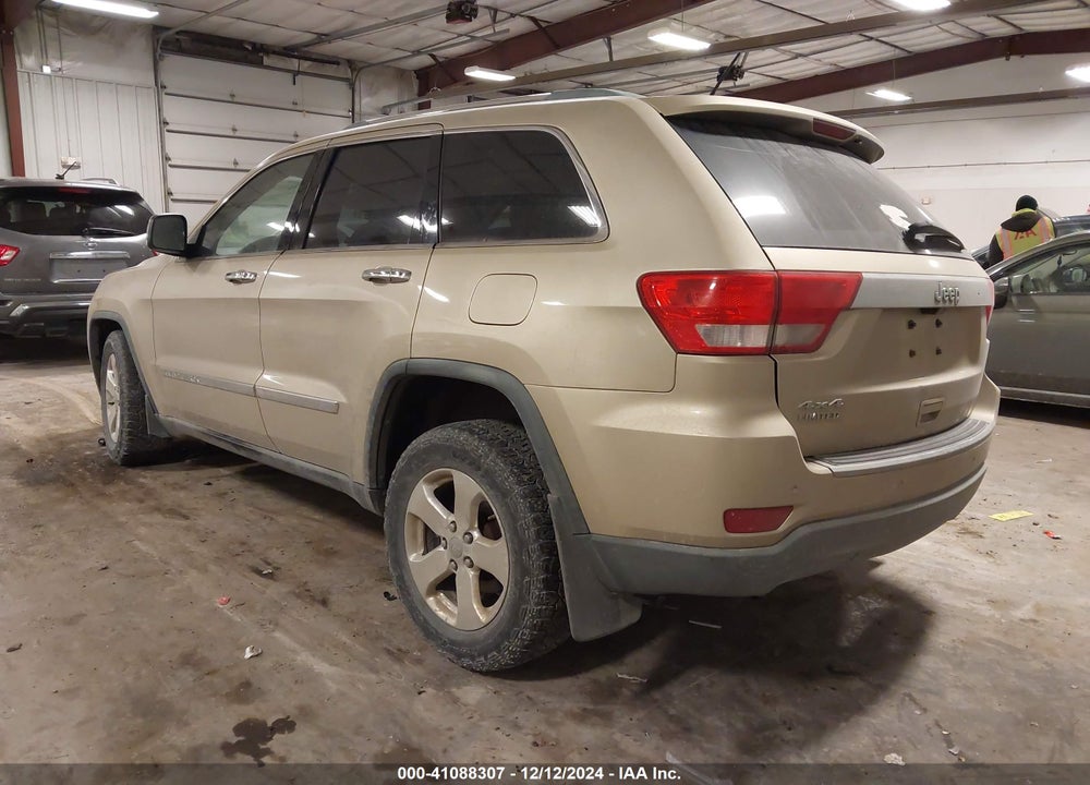 2011 JEEP GRAND CHEROKEE LIMITED VIN: 1J4RR5GG8BC612987