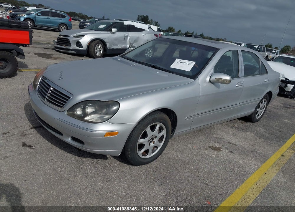 2002 MERCEDES-BENZ S 430 VIN: WDBNG70J12A296449