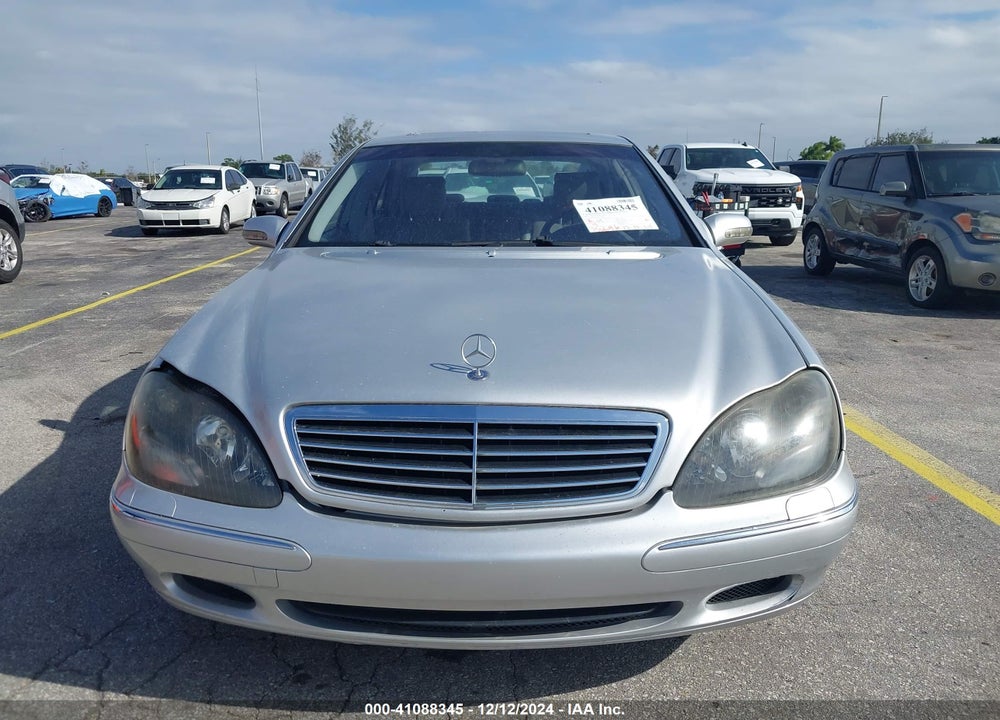 2002 MERCEDES-BENZ S 430 VIN: WDBNG70J12A296449