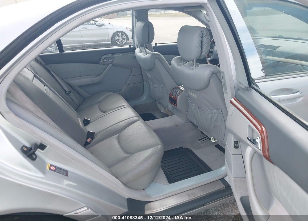 2002 MERCEDES-BENZ S 430 VIN: WDBNG70J12A296449