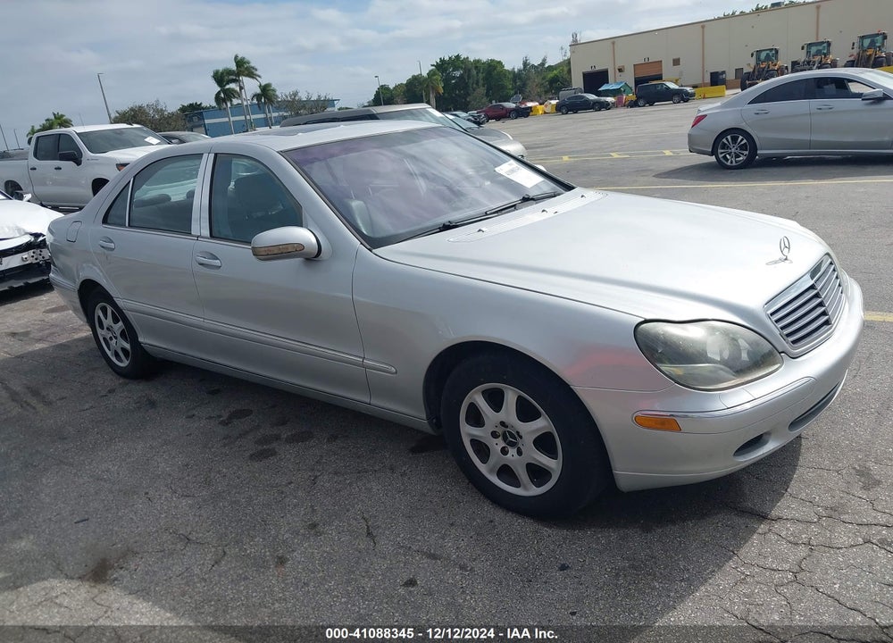 2002 MERCEDES-BENZ S 430 VIN: WDBNG70J12A296449