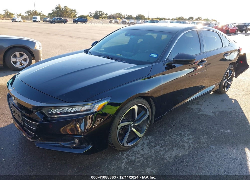 2021 HONDA ACCORD SPORT 2.0T VIN: 1HGCV2F38MA004942