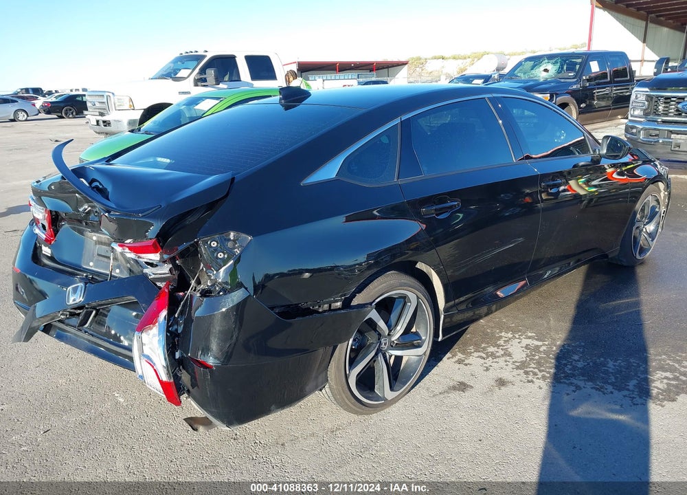 2021 HONDA ACCORD SPORT 2.0T VIN: 1HGCV2F38MA004942