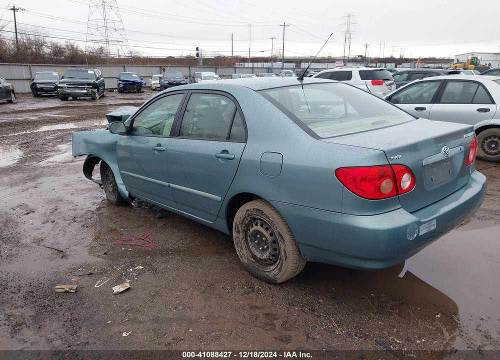 2006 TOYOTA COROLLA LE VIN: 2T1BR32E46C644169