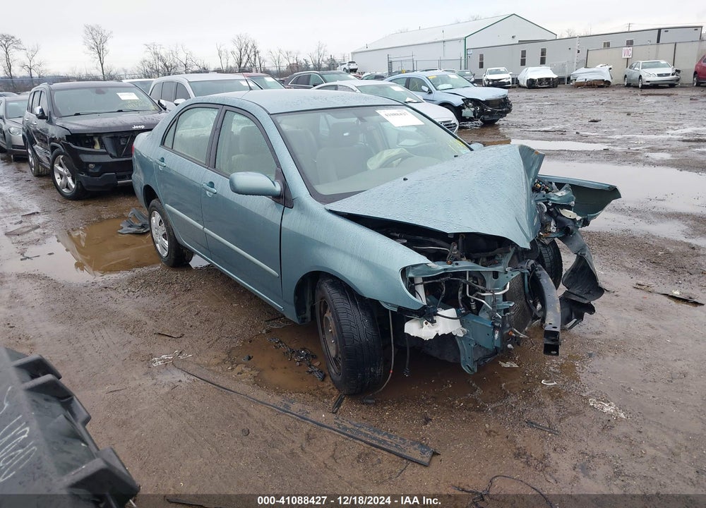 2006 TOYOTA COROLLA LE VIN: 2T1BR32E46C644169