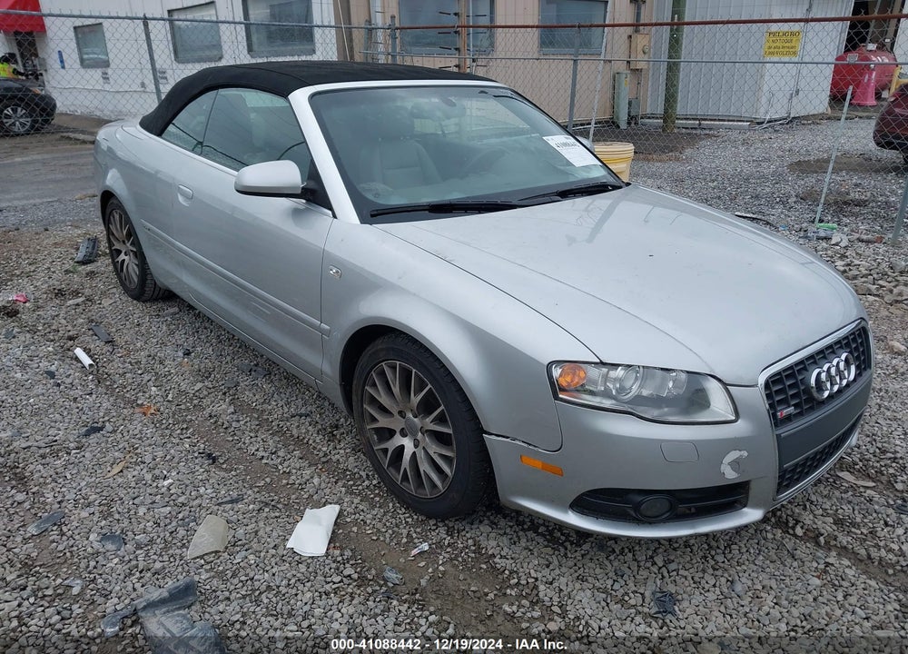2009 AUDI A4 2.0T VIN: WAUAF48H79K005831