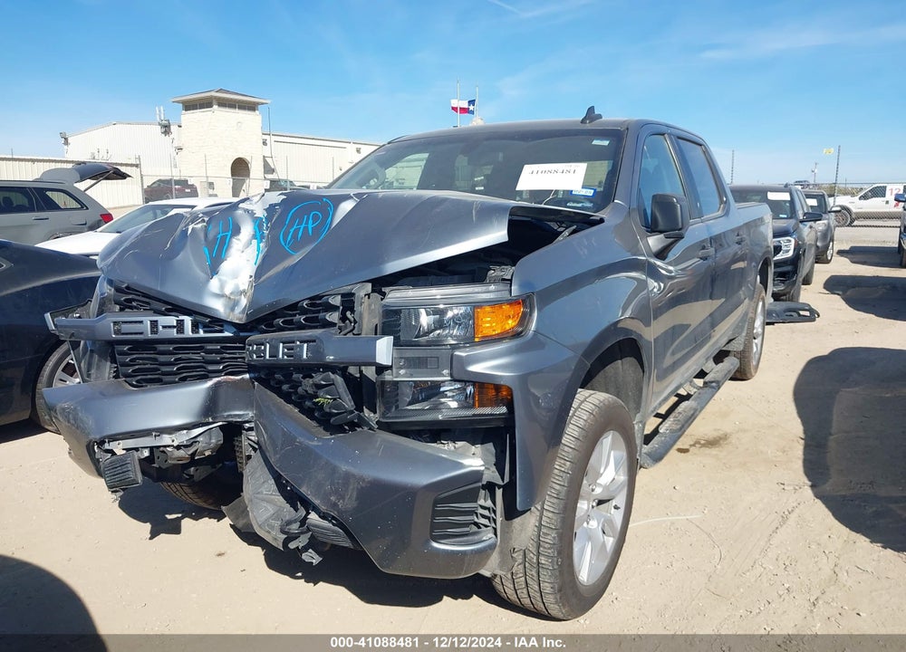 2020 CHEVROLET SILVERADO 1500 2WD SHORT BED CUSTOM VIN: 3GCPWBEK0LG140472