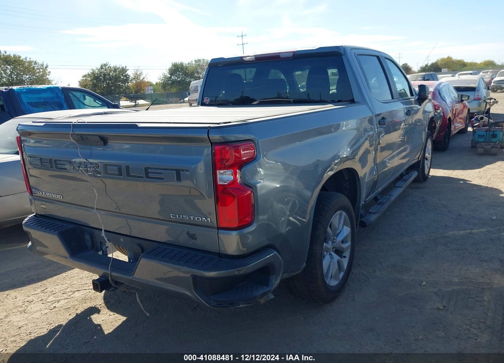 2020 CHEVROLET SILVERADO 1500 2WD SHORT BED CUSTOM VIN: 3GCPWBEK0LG140472
