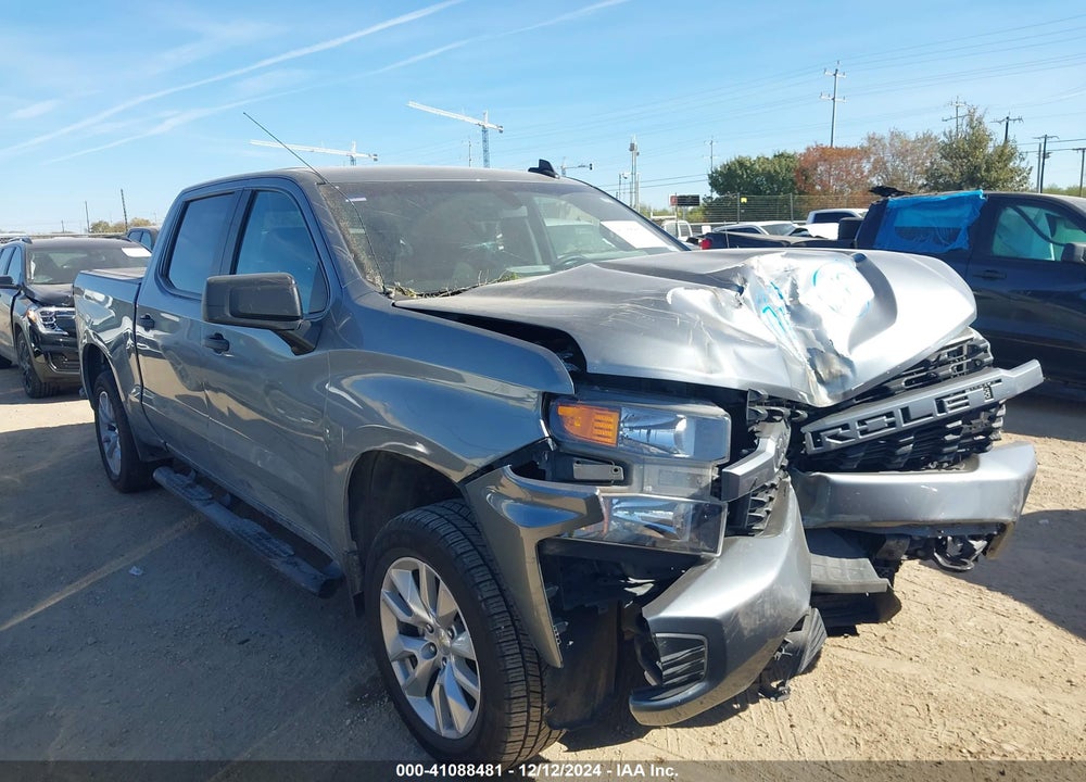 2020 CHEVROLET SILVERADO 1500 2WD SHORT BED CUSTOM VIN: 3GCPWBEK0LG140472