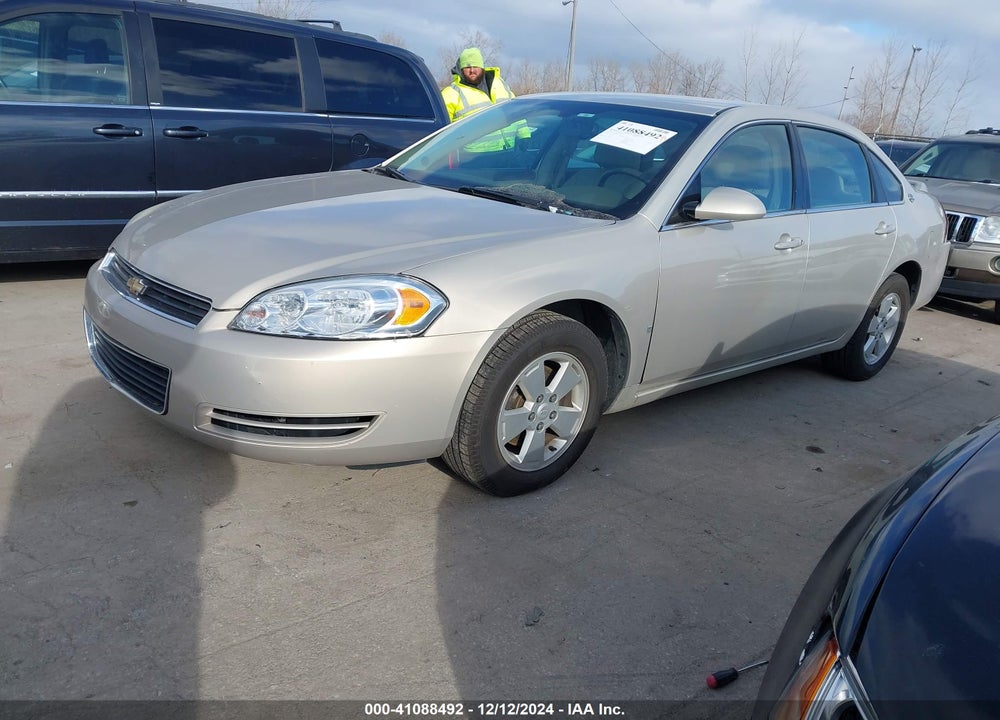 2008 CHEVROLET IMPALA LT VIN: 2G1WT58K889237981