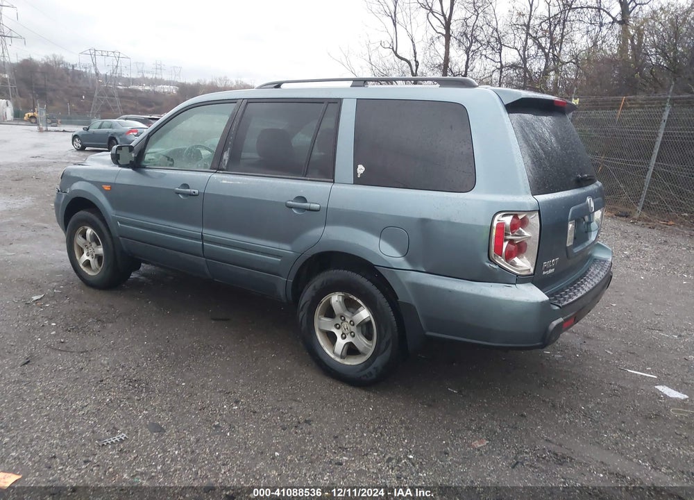 2007 HONDA PILOT EX-L VIN: 5FNYF18797B025063