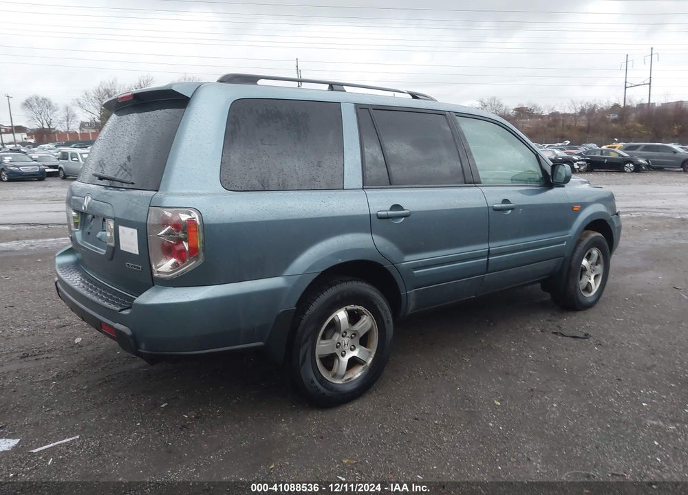 2007 HONDA PILOT EX-L VIN: 5FNYF18797B025063