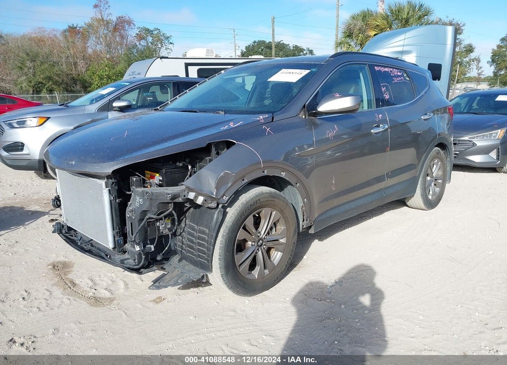 2016 HYUNDAI SANTA FE SPORT 2.4L VIN: 5XYZU3LB6GG379276