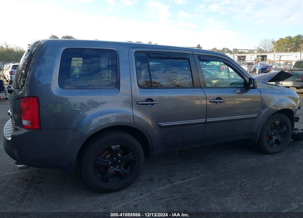 2014 HONDA PILOT EX-L VIN: 5FNYF4H54EB034427