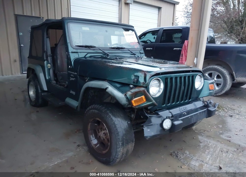 2000 JEEP WRANGLER SPORT VIN: 1J4FA49S9YP765272
