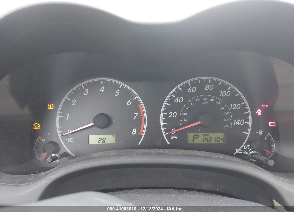 2011 TOYOTA COROLLA LE VIN: 2T1BU4EE7BC746897