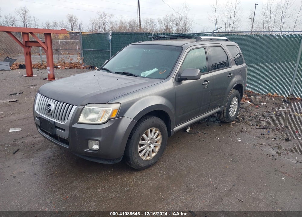 2011 MERCURY MARINER PREMIER VIN: 4M2CN8HG8BKJ06986