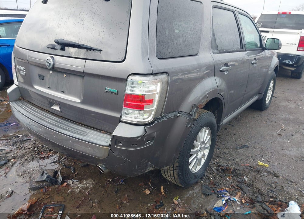 2011 MERCURY MARINER PREMIER VIN: 4M2CN8HG8BKJ06986
