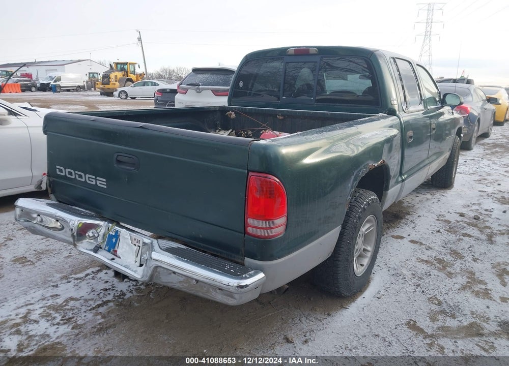 2000 DODGE DAKOTA SLT/SPORT VIN: 1B7GL2AN3YS608008