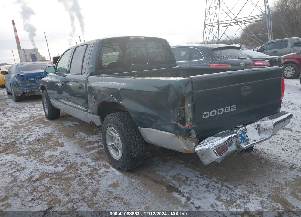 2000 DODGE DAKOTA SLT/SPORT VIN: 1B7GL2AN3YS608008